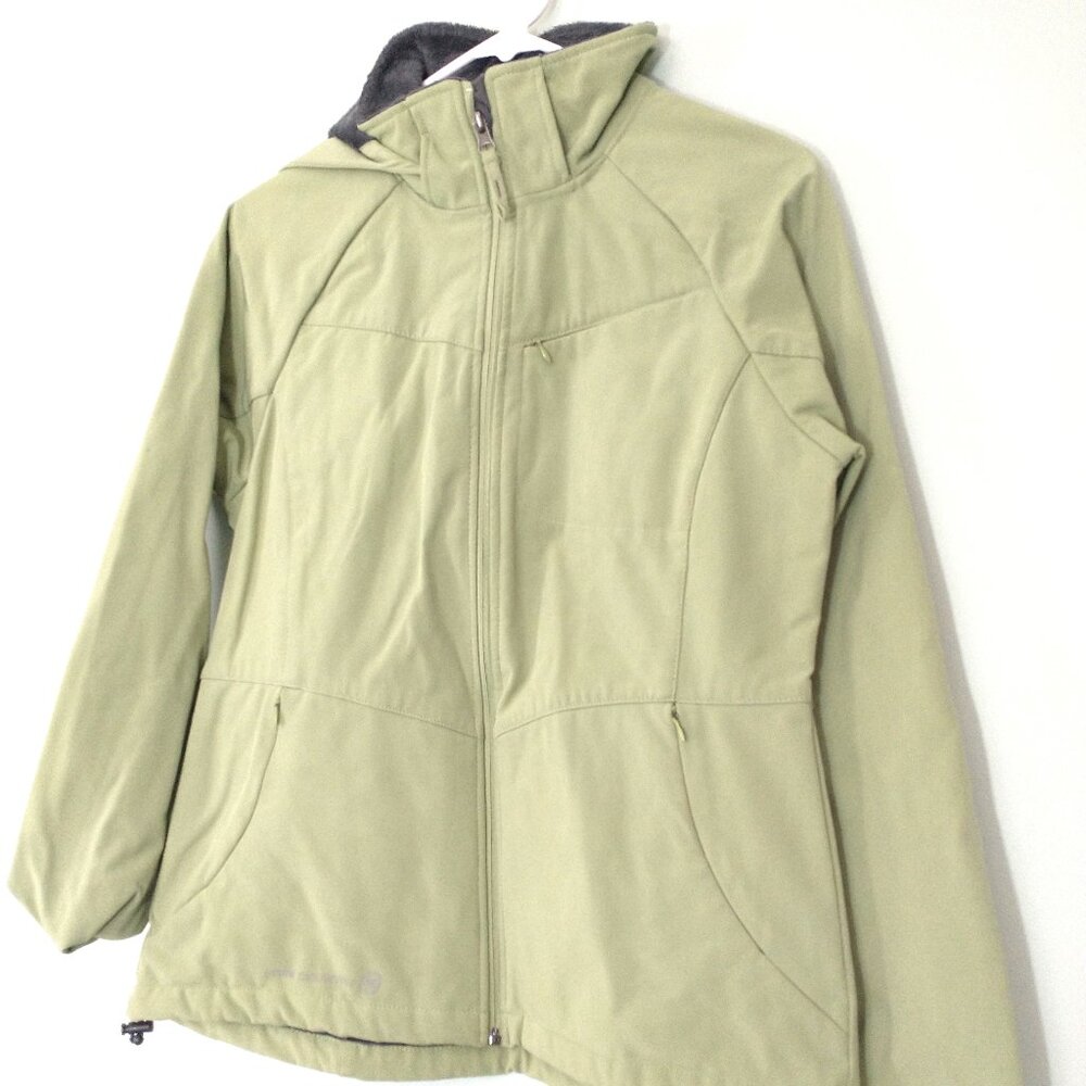 Raincoat with Faux Fur Lining Size M